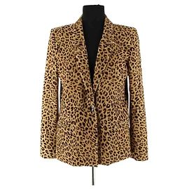 Autre Marque Blazer Mister K de algodão marrom Marrom