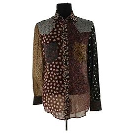 Saint Laurent Camicia multicolore Multicolore