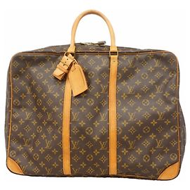 Borsa Louis Vuitton Boston Monogram Sirius 50 Marrone