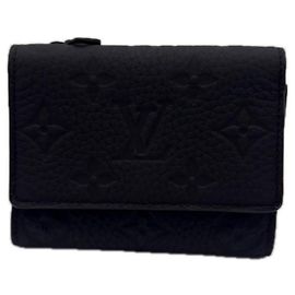 Louis Vuitton Taurillon Portefeuille Pilot Wallet Black