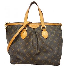 Louis Vuitton Monogram Palermo PM Handtasche Braun