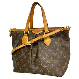 Borsa Louis Vuitton Monogram Palermo PM Marrone