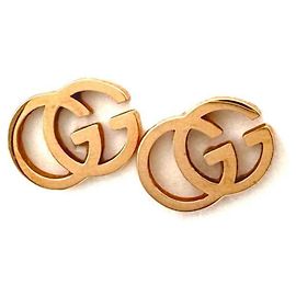 Boucles d'oreilles Gucci GG Running en or K18 Au750 Doré
