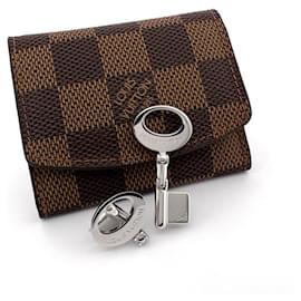 Gemelli Louis Vuitton marroni e argento Marrone Argento