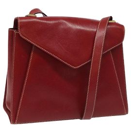 Salvatore Ferragamo Cuir Vintage Rouge