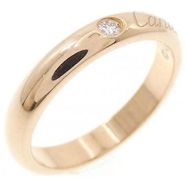 Cartier 18K Roségold Ring mit Diamant Andere