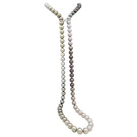 Autre Marque Sautoir de pérolas do Taiti, ouro branco e diamantes. Outro