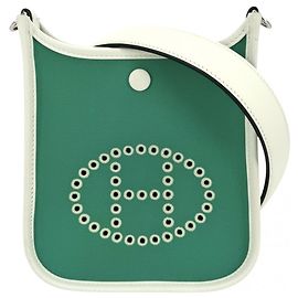 Hermès Borsa a Spalla Hermes Neo Evelyne TPM Altro Verde