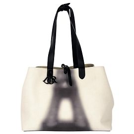 Christian Dior Toujours Large Tote Bag Black Cream