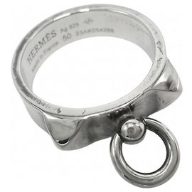 Hermès Collier de Chien Damen Ring Silber