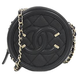 Borsa a Spalla Chanel AP0365 Nera Nero