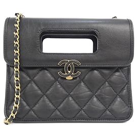 Sac à bandoulière Chanel AS4025 Noir