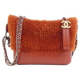 Bolsa de Ombro Chanel Gabrielle Line 91810 Marrom
