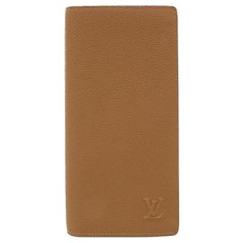 Louis Vuitton LV Aerogram Portefeuille Brazza Wallet Marrone