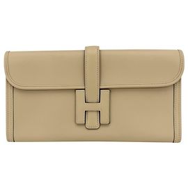 Hermès Pochette Hermes Jige Elan 29 Beige