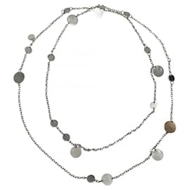 Hermès Collana lunga Hermes Sellier Confetti Argento D'oro