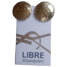 Yves Saint Laurent Libre Orecchini dorati D'oro