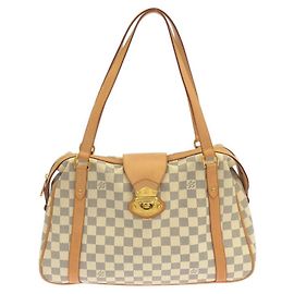Louis Vuitton Damier Azur Streza PM Shoulder Bag Blue