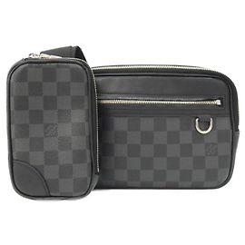 Borsa a tracolla Louis Vuitton Damier Graphite Scott Damier ebene