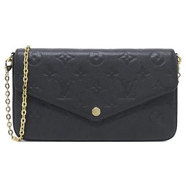 Louis Vuitton Monogram Empreinte Pochette Felicie Nero