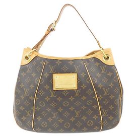 Bolsa de Ombro Louis Vuitton Monogram Galliera PM Marrom
