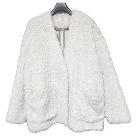 Autre Marque Cárdigan Yori Poodle Boa Otro Crudo