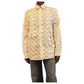 Missoni Weißes besticktes Hemd - Größe UK 4 Weiß