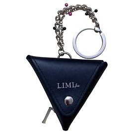 Autre Marque LIMI feu Chain Coin Case Black Silvery