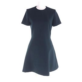 Autre Marque Polyesterkleid YOKO CHAN One Piece Blau Marineblau