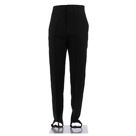 Bottega Veneta Black Cotton Pants Size 40 Black