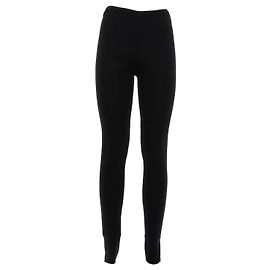 Totême Black Viscose Pants M Black