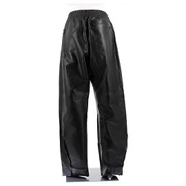 Bottega Veneta Schwarze Lederhose Schwarz