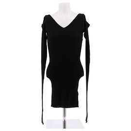 Top en laine noir Phoebe Philo Noir