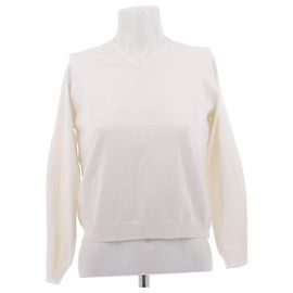 Top de seda bege The Row Bege
