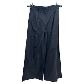 Jonathan Simkhai Schwarze Baumwollhose Größe 8 Schwarz