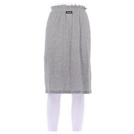 Miu Miu Rock aus Baumwolle Grau M Grau