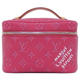Louis Vuitton Monogram Heritage Nice Mini Handtasche Rot