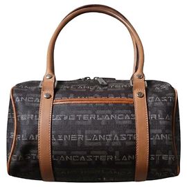 Autre Marque Lancaster Borsa Boston Monogram Marrone Monogramma