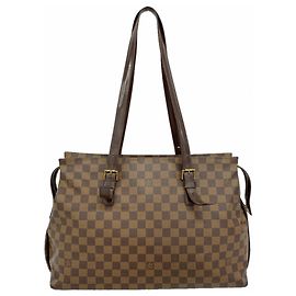 Bolso de Hombro Louis Vuitton Damier Chelsea Damier ebene