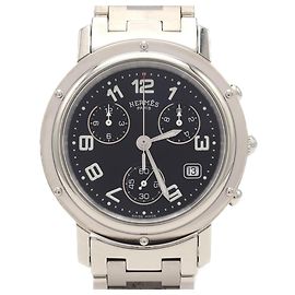 Relógio Hermès Clipper Chronograph CL1.910 SS Quartz Outro