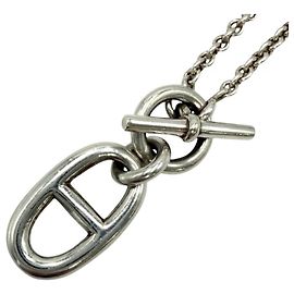 Hermès Collier Amulette Chaine d'Ancre Hermes Autre