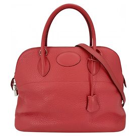 Hermès Hermes Bolide 35 Women's Handbag Red