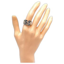 Anello Hermès Silver Band Altro
