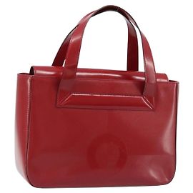 Céline Celine vintage Leder Rot