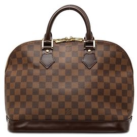 Sac à main Louis Vuitton Damier Alma N51131 Marron