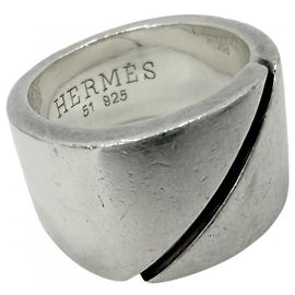Hermès Hermes Women's Silver 925 Band Ring Other