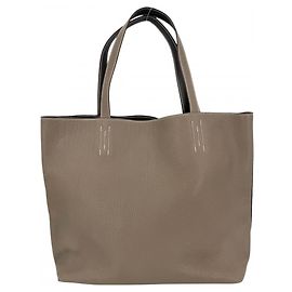 Hermès Sac cabas réversible Hermes Double Sens 45 Marron