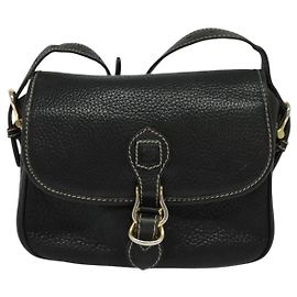 Céline Celine Cuir Vintage Noir