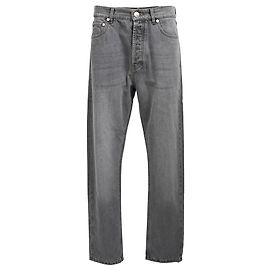 Jeans Iconic Fit Brunello Cucinelli en algodón gris Gris