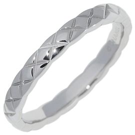 Chanel Coco Crush Pt950 Ring Größe 17 Silber